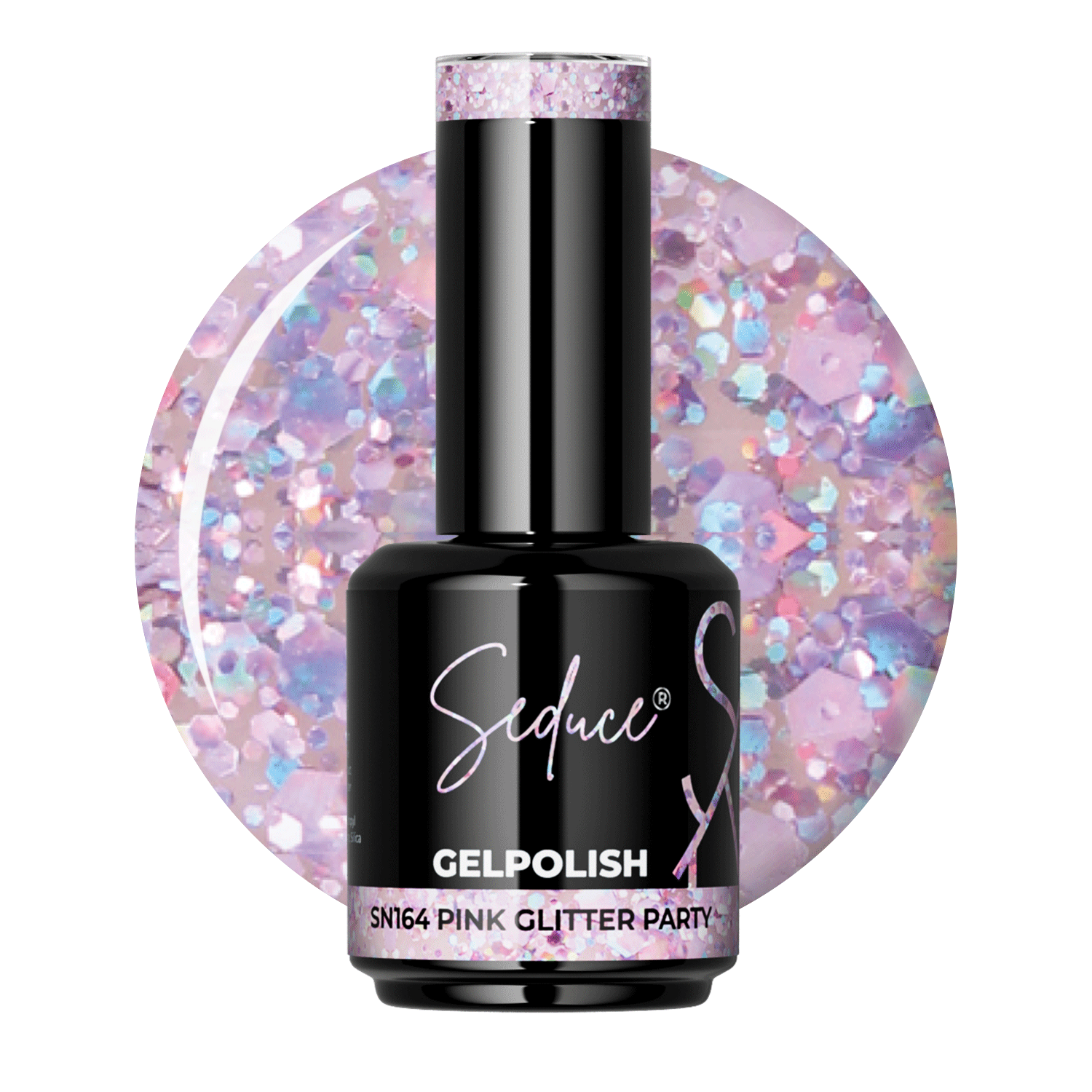 SN164 Pink Glitter Party | HEMA Free