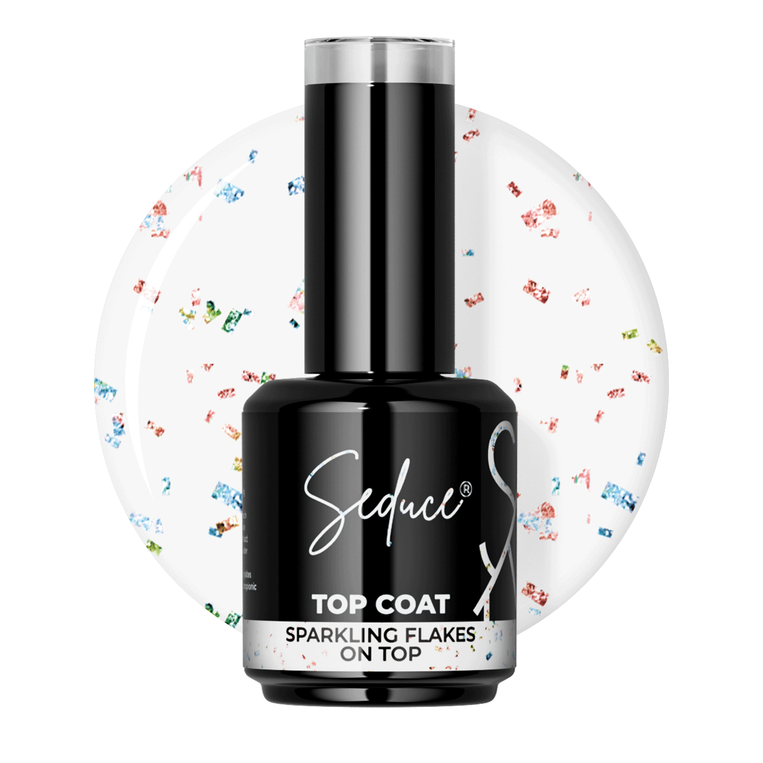 SN Sparkling flakes on top coat | HEMA Free