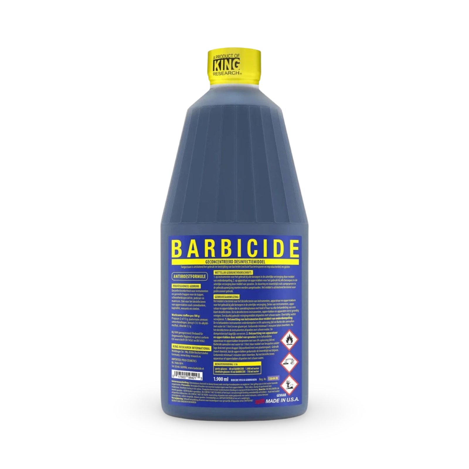 Barbicide desinfectie concentraat 1.9L