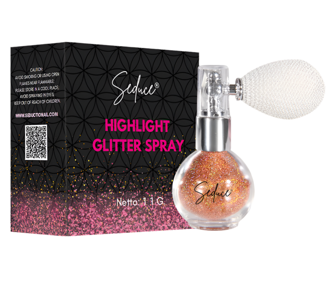 Glitter Highlight Spray - Holographic Copper