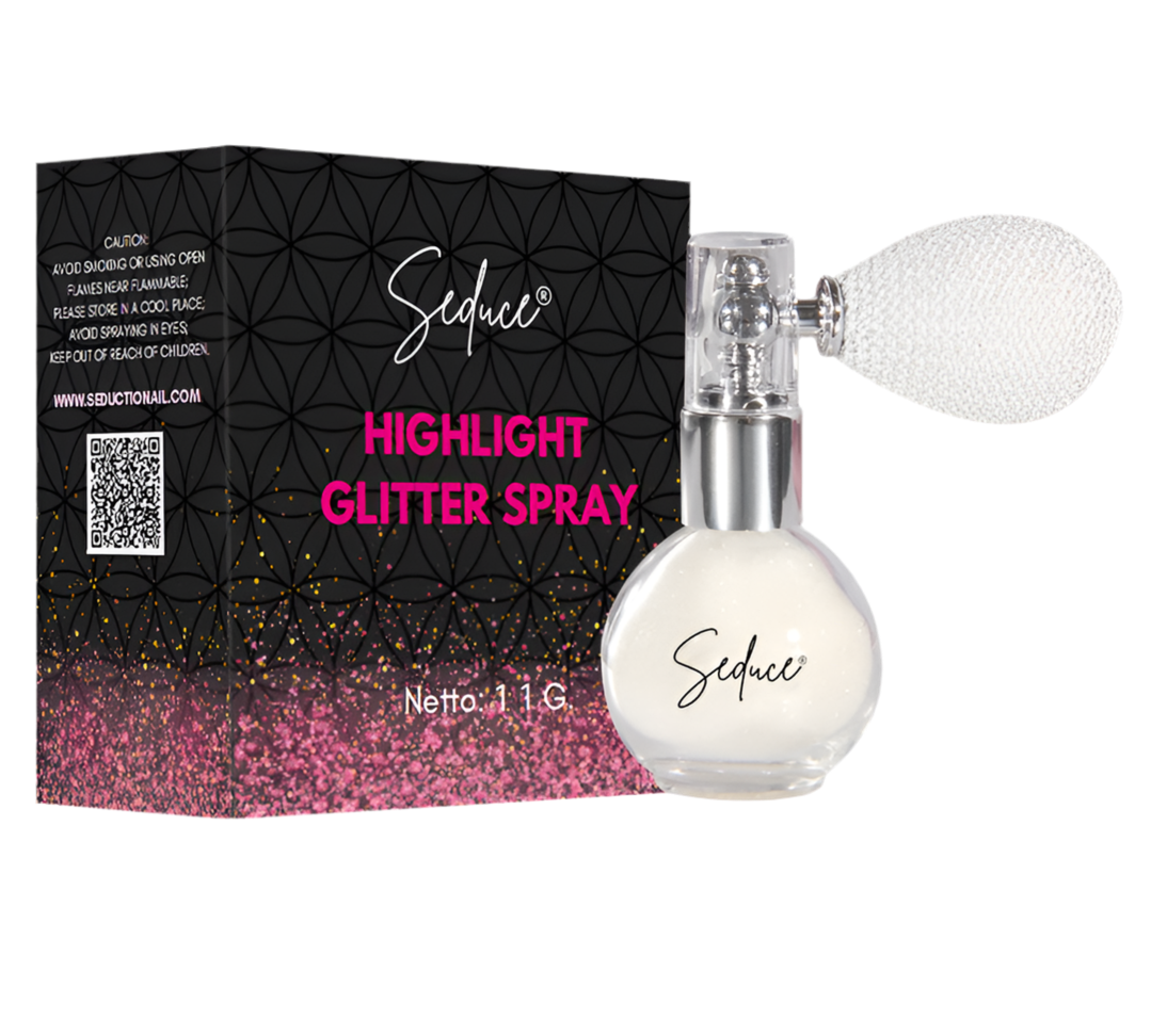 Glitter Highlight Spray - White