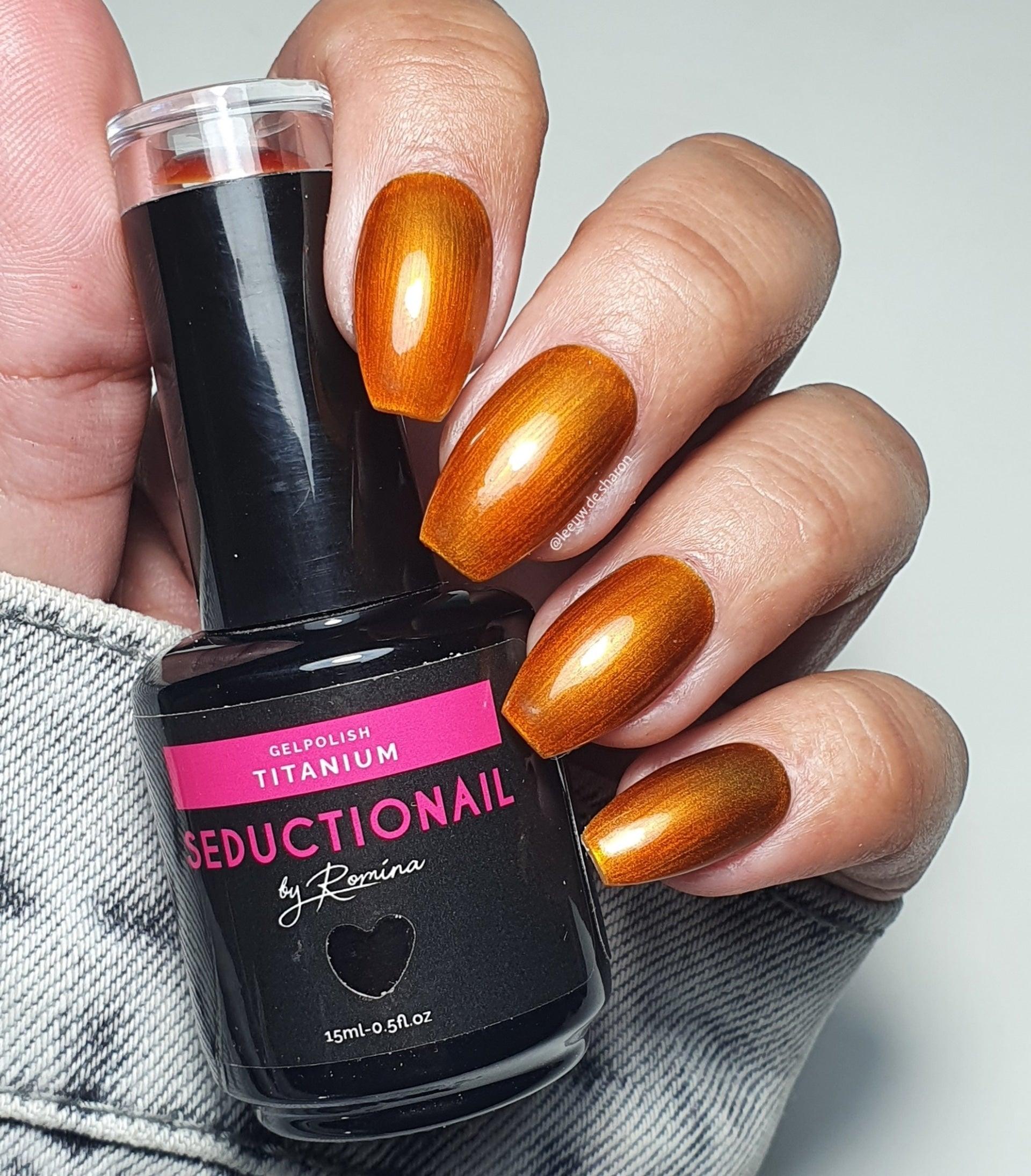 SN123 Titanium Orange/Brown - Seductionail